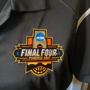 2017 Final Four polo shirt